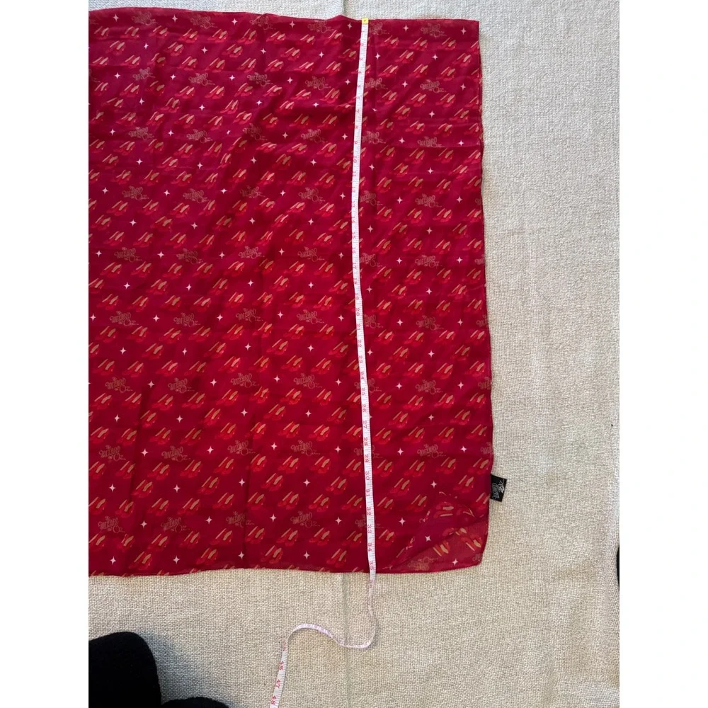 Erstwilder Wizard of Oz Ruby‎ Slippers Red Oblong Scarf
